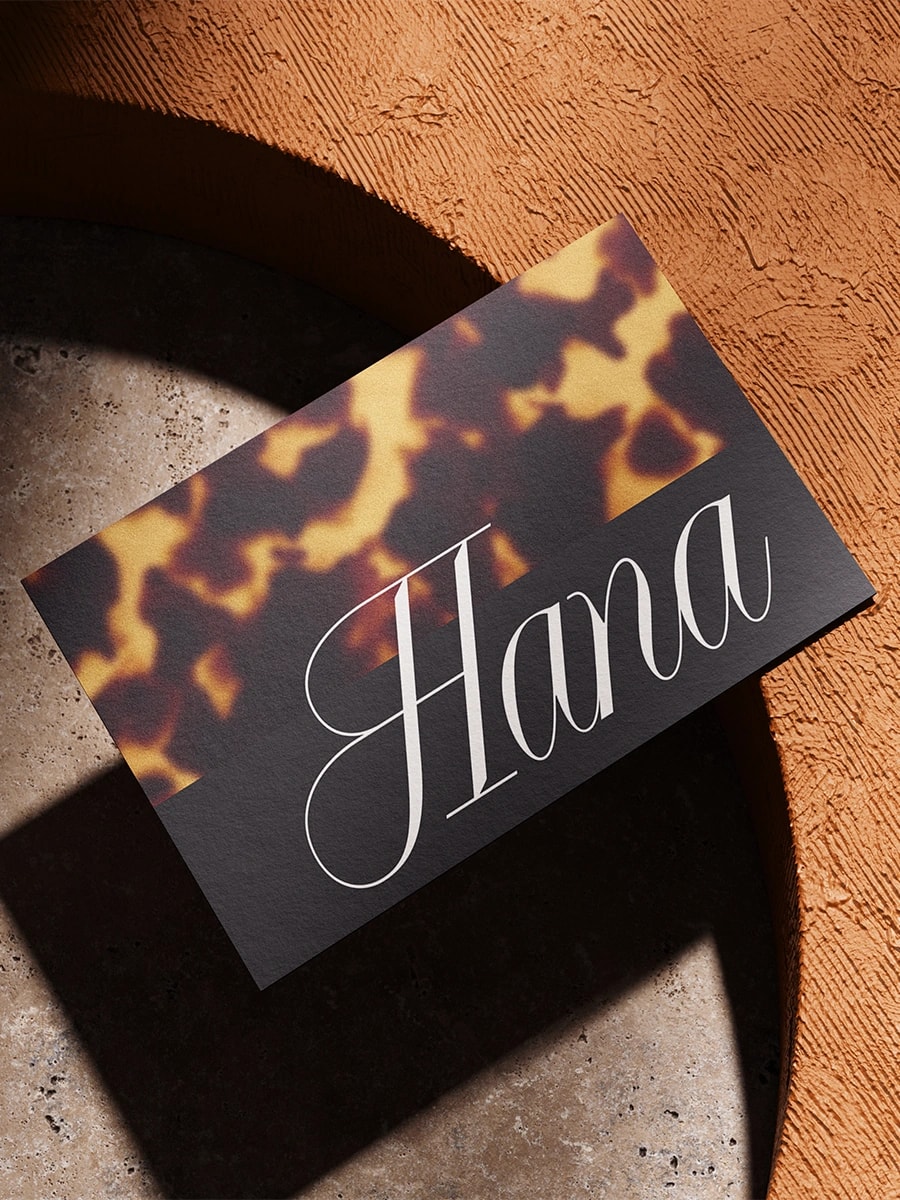 Posjetnica Mockup Leopard